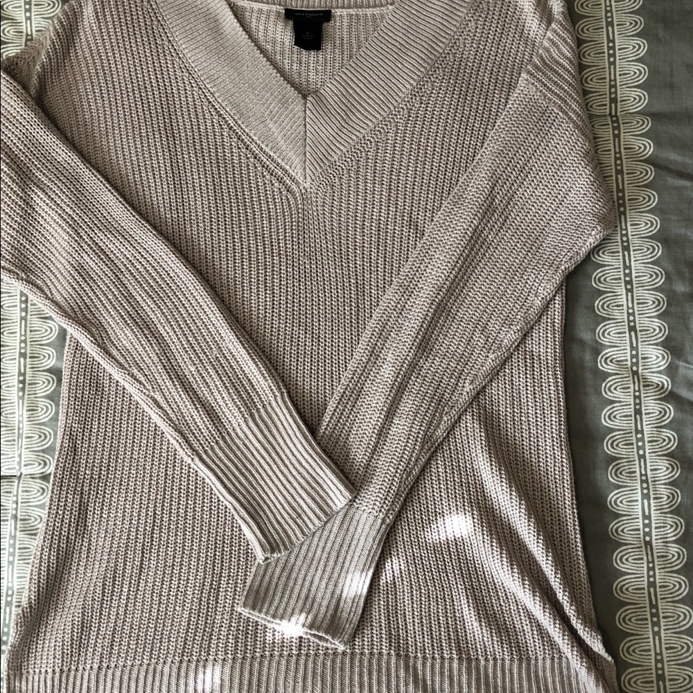 Pale Purple Tunic Sweater